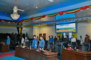 DPRD Kampar Gelar Rapat Paripurna Pandangan Fraksi